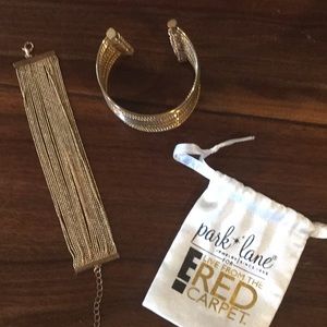 Gold Park Lane Bracelet set